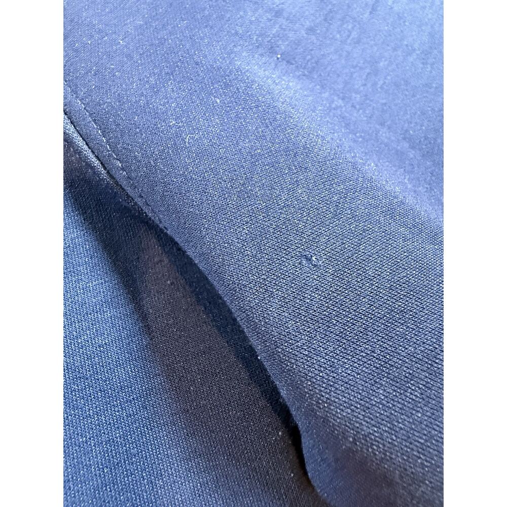 Away Travel Men’s XL Navy Blue Crewneck Pullover Sweatshirt Stretch Pockets - Picture 6 of 12